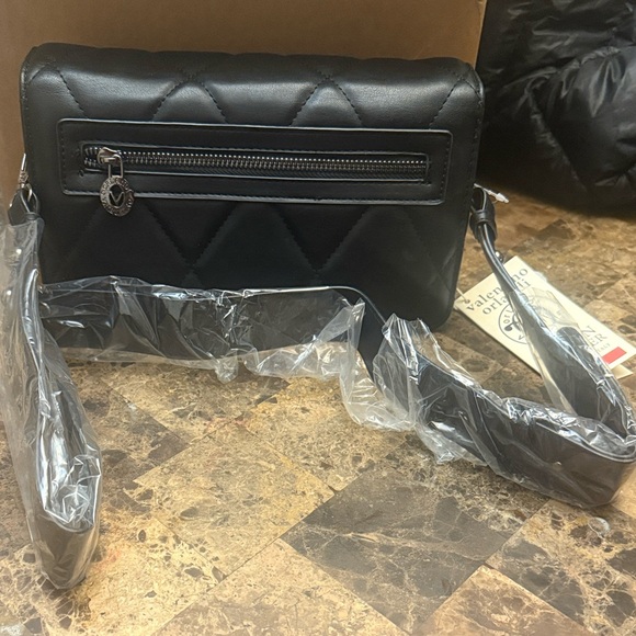 NWT Valentino Orlandi Vegan Leather Black Bag - Picture 5 of 7